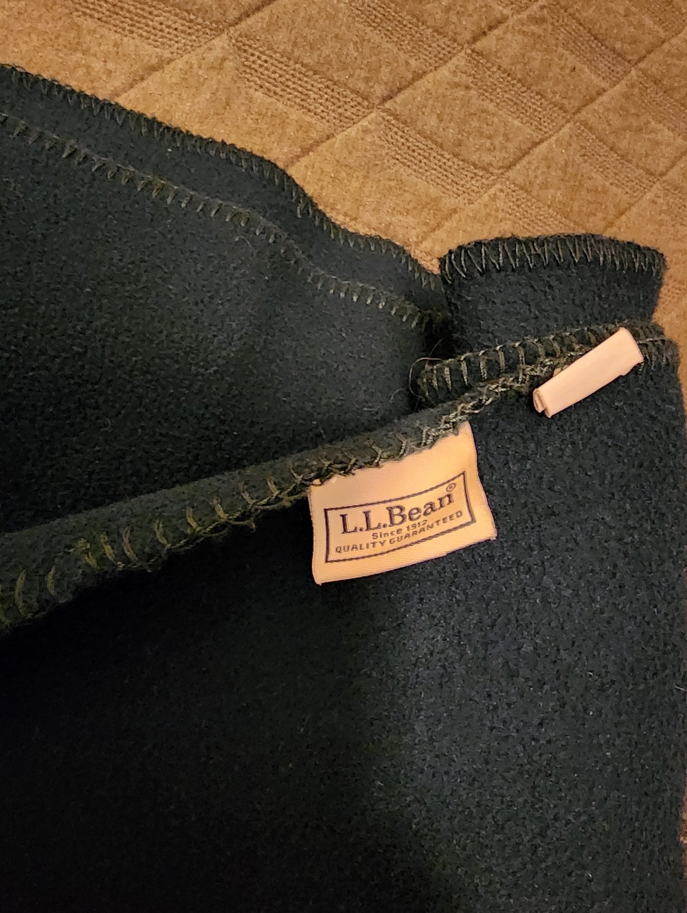 L.L. Bean Fleece Blanket